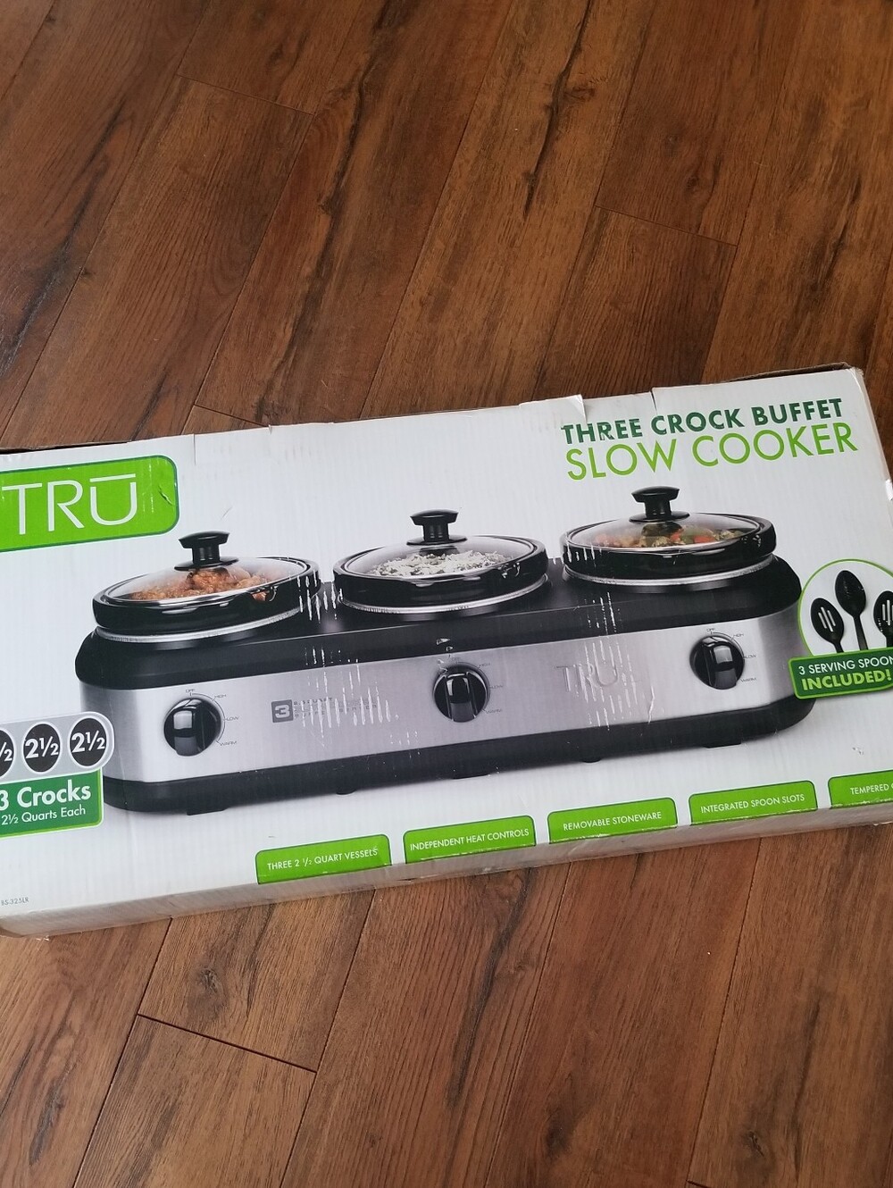 ❗TRU Three Crock Buffet Slow Cooker 7.5-Quart Total❗